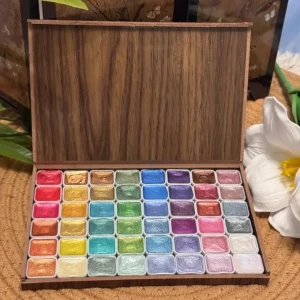 Glitter Watercolor Paints Set,