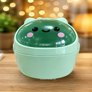 ✨ Cute Cartoon Mini Desktop Trash Bin / Storage Box ✨
